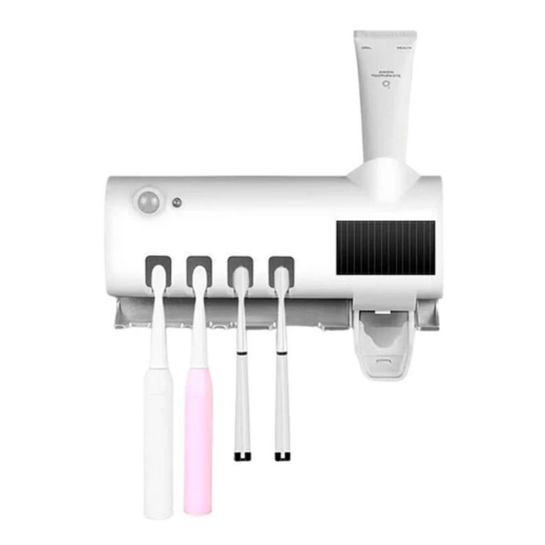 Soporte Esterilizador Multifuncional UV Para Cepillos De Dientes-1