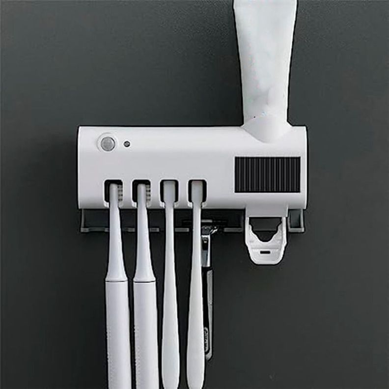 Soporte Esterilizador Multifuncional UV Para Cepillos De Dientes-2