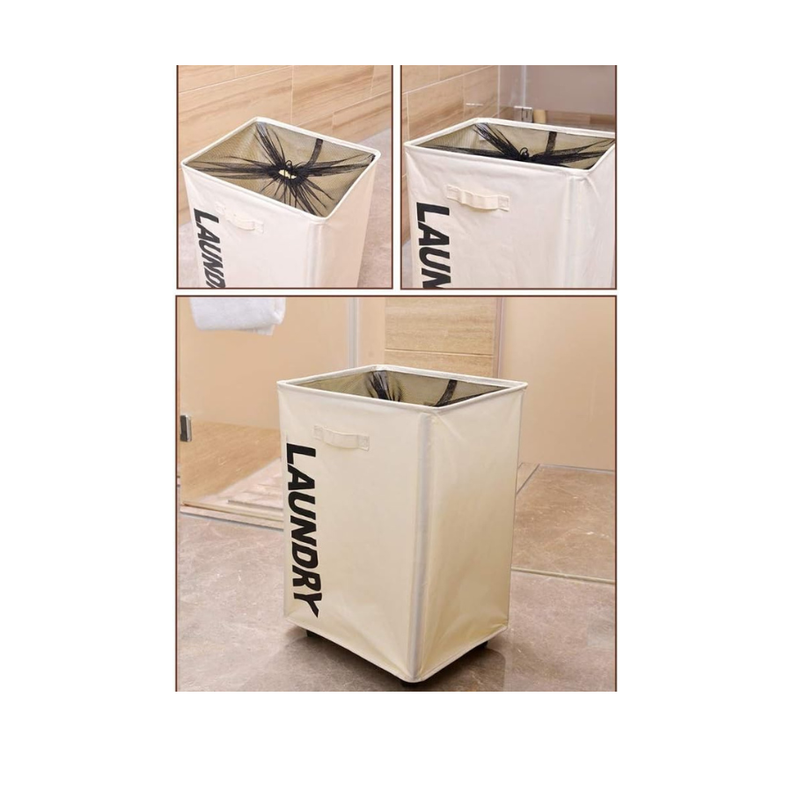 Cesta Plegable Para Ropa Organizador De Lavanderia-2