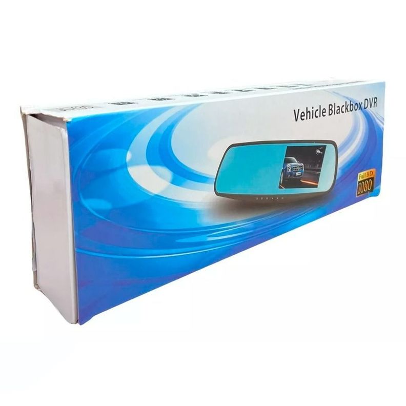 Espejo Retrovisor Tv Doble Camara 1080P FULL HD Para Automóvil-5