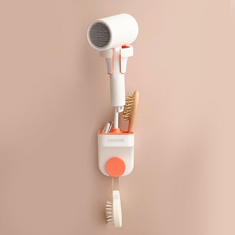 Soporte Para Secador De Pelo Montado En La Pared-1
