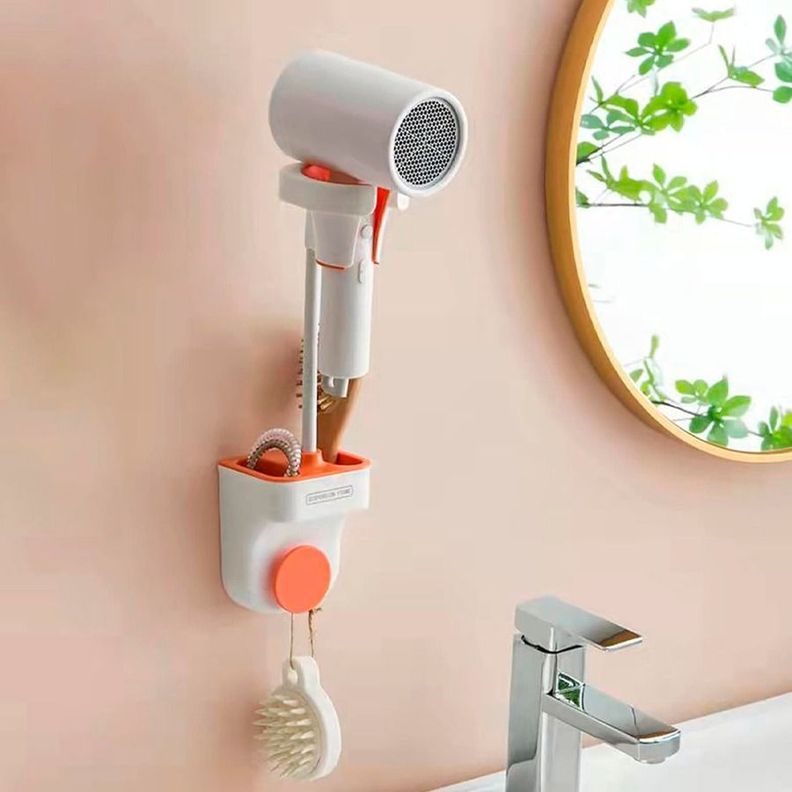 Soporte Para Secador De Pelo Montado En La Pared-2