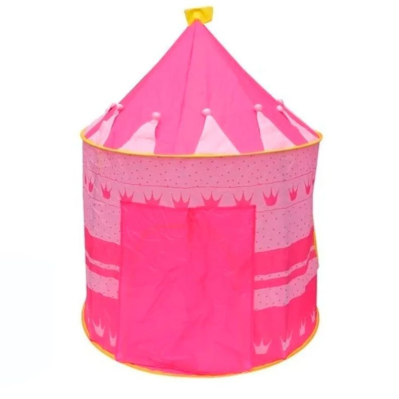 Carpa Tienda Juegos Castillo Para Niños Rosa-2