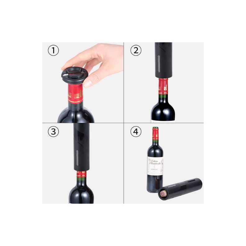 Abridor sacacorchos automático para botellas de vino cortaddor-4