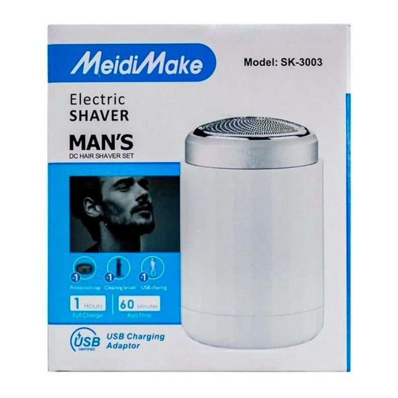 Mini Máquina De Afeitar Portátil Recargable Usb-4