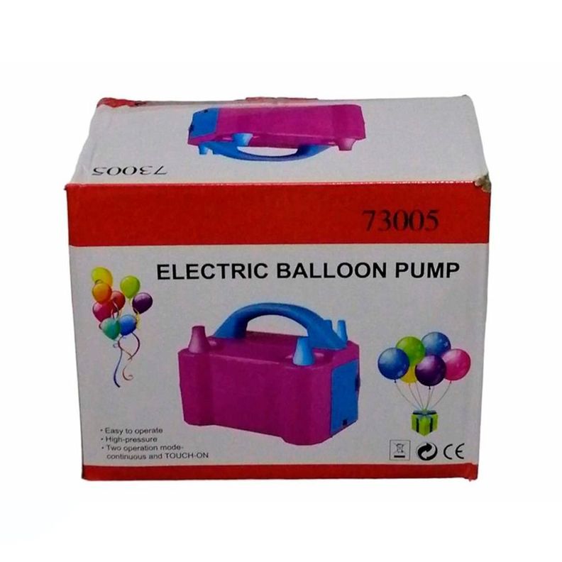 Inflador De Globos Eléctrico Portátil Doble Boquilla-2
