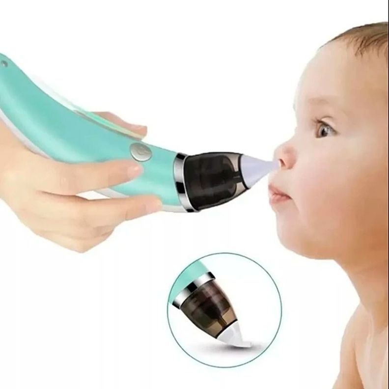 Aspirador Nasal Eléctrico Bebé Y Niños Saca Moco Portátil-2