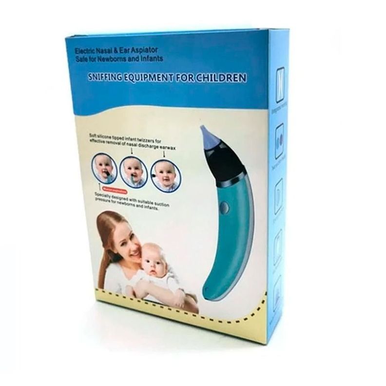 Aspirador Nasal Eléctrico Bebé Y Niños Saca Moco Portátil-4
