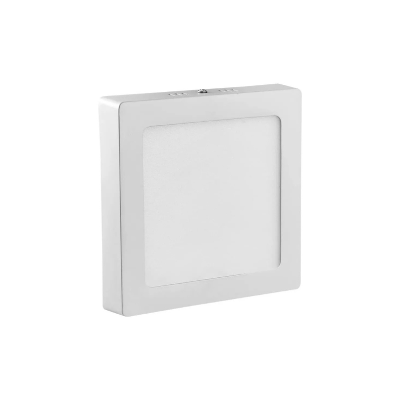 Foco Panel Led Plafon Sobrepuesto Cuadrado 12w luz blanca-0