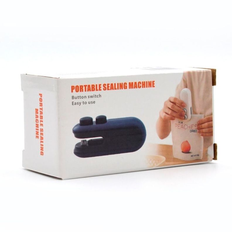Máquina Selladora De Bolsas USB Recargable Portátil 2 en 1-4