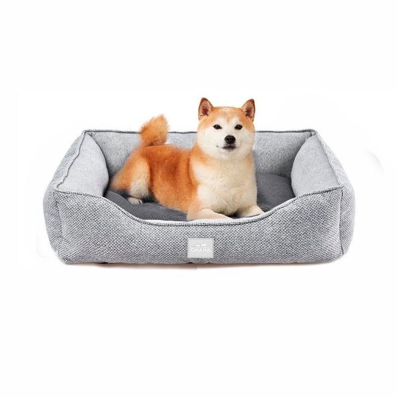 Cama Antibacteriana Lavable Para Mascotas 75X58X19cm-1
