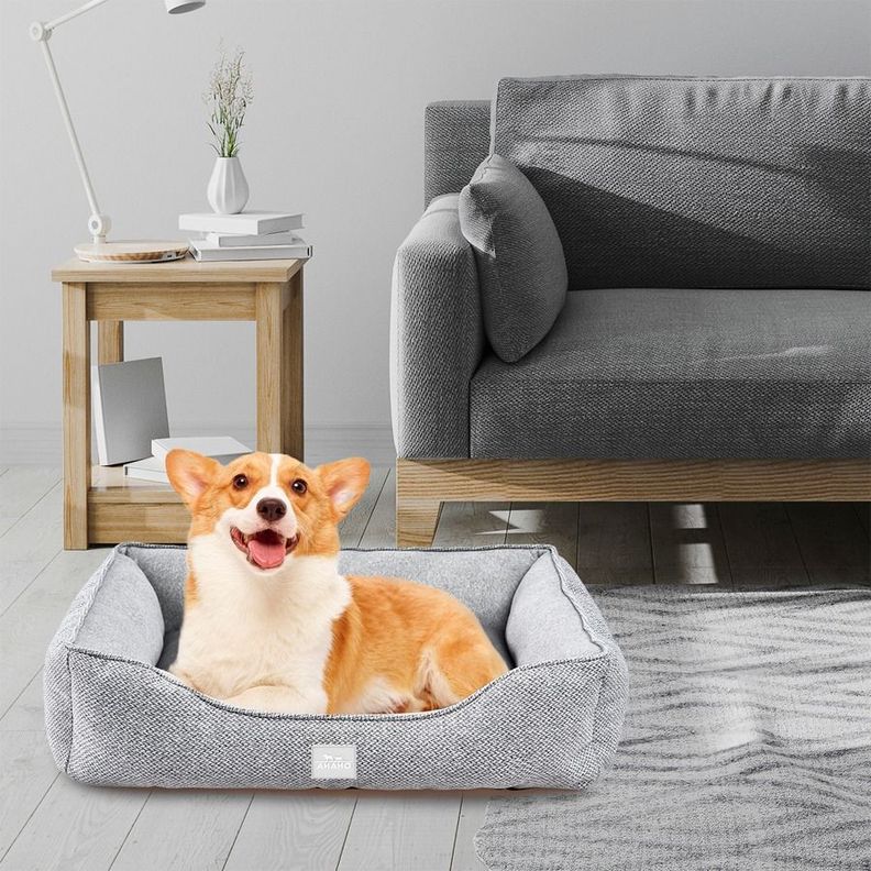 Cama Antibacteriana Lavable Para Mascotas 75X58X19cm-2