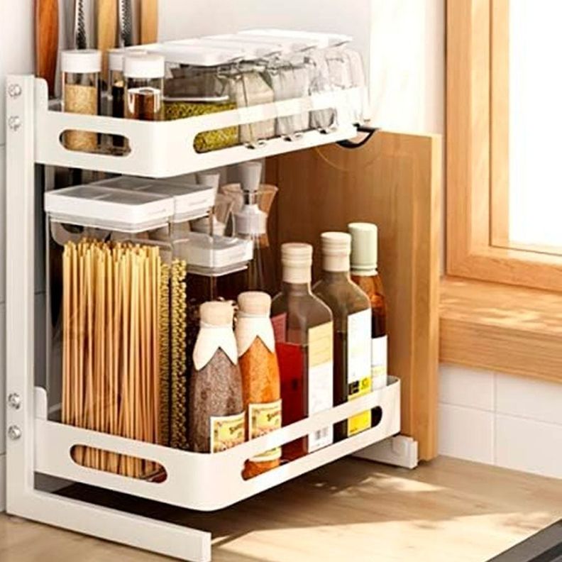 Estante Organizador De Cocina De 2 Niveles-1