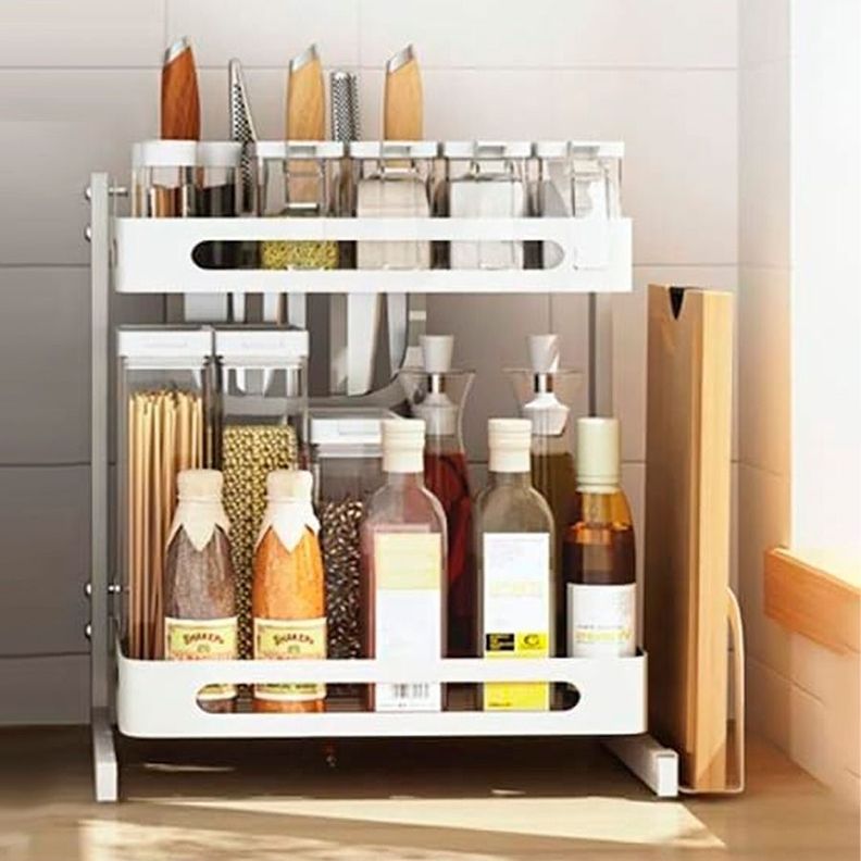 Estante Organizador De Cocina De 2 Niveles-3