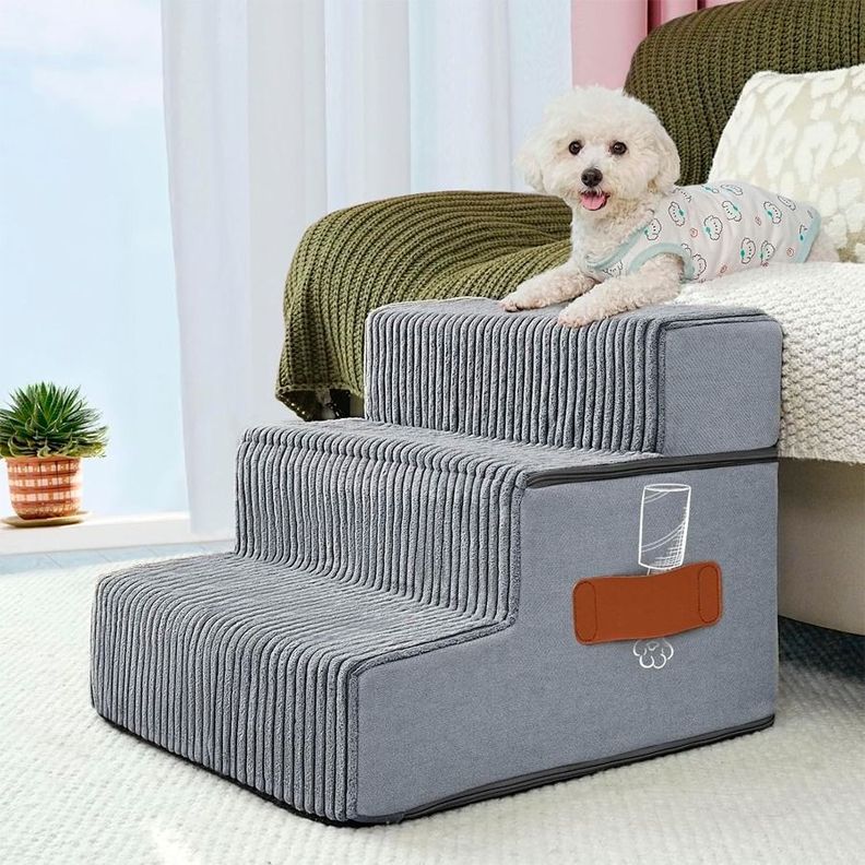 Escalera Para Perros 3 Escalones 34x38x50-4