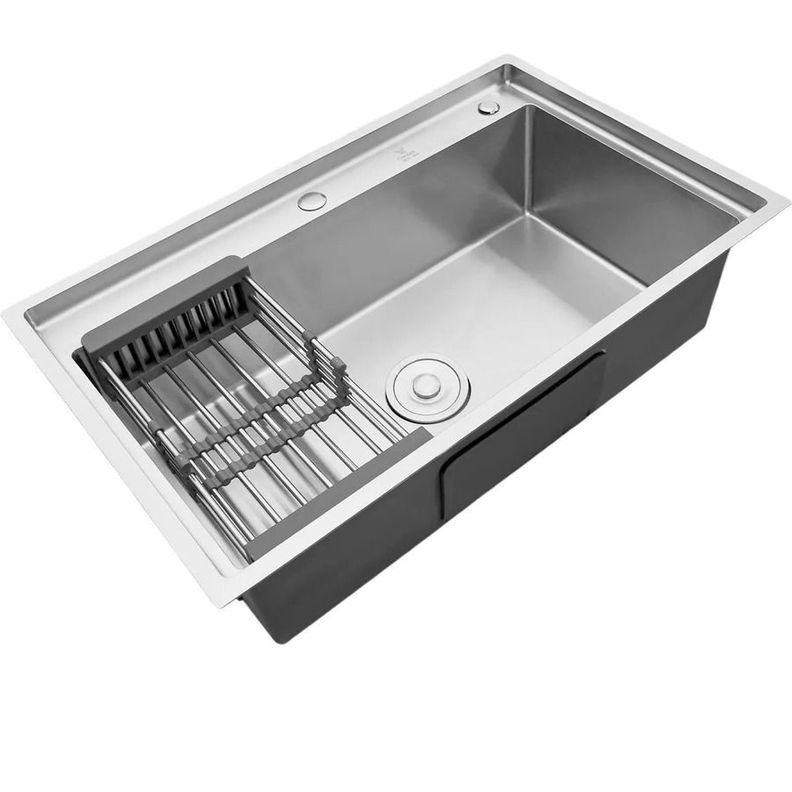 Fregadero De Cocina  Acero Inoxidable Escurridor Funcional Y Duradero-4