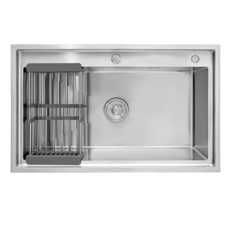 Fregadero De Cocina  Acero Inoxidable Escurridor Funcional Y Duradero-5