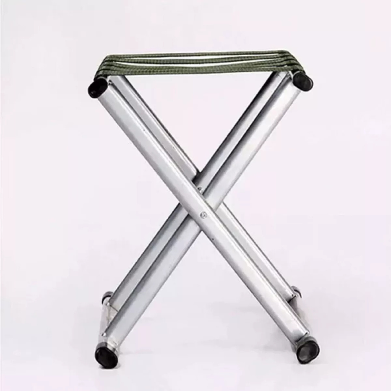 Silla Plegable Camping Portátil picnic playa taburete negroa-1