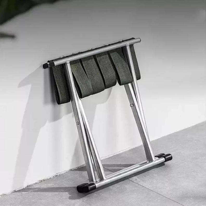 Silla Plegable Camping Portátil picnic playa taburete negroa-3