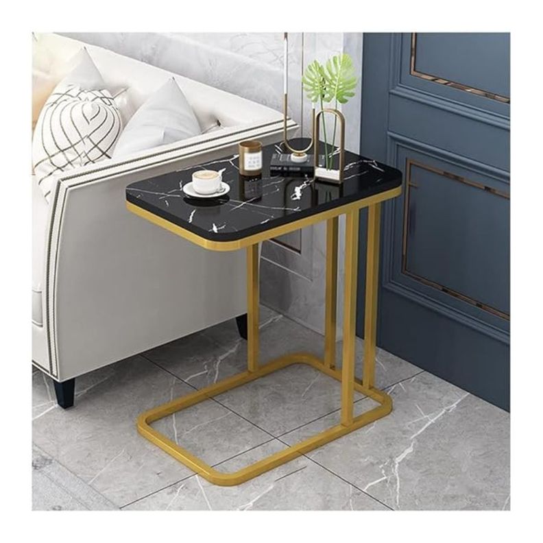 Mesa Auxiliar Mesa De Té Dos Niveles Para Sala Sofa Y Cama-0