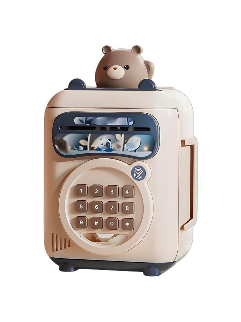 Alcancía Hucha Electrónica Ahorro Contraseña Para Niños-0