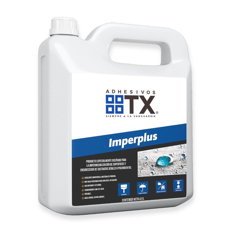 IMPERPLUS - Impermeabilizante Superficial, 5Lt