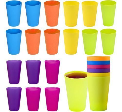 24 Set De Vasos Vasos Plastico Vasos Reutilizables De Fiesta-0