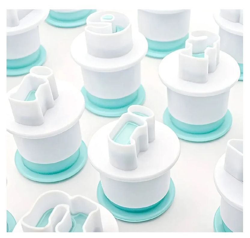 26 Cortador Fondant Con Expulsor Cortadores Letras Minuscula-6