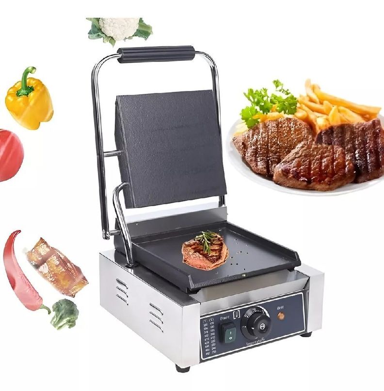 Sandwichera Industrial Maquina Para Sandwiches Panini 2200w -3