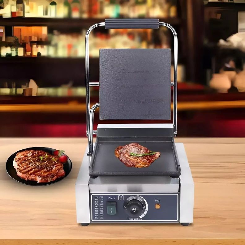 Sandwichera Industrial Maquina Para Sandwiches Panini 2200w -4