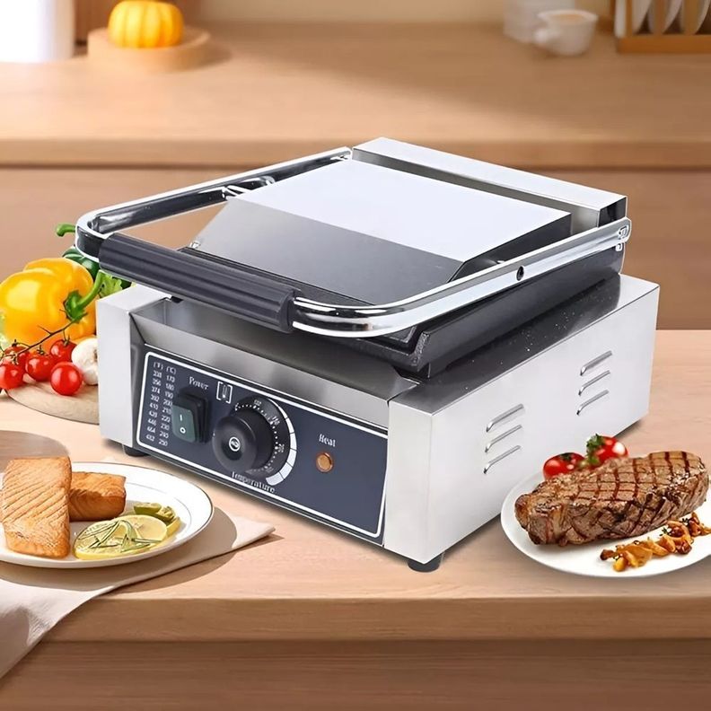 Sandwichera Industrial Maquina Para Sandwiches Panini 2200w -6