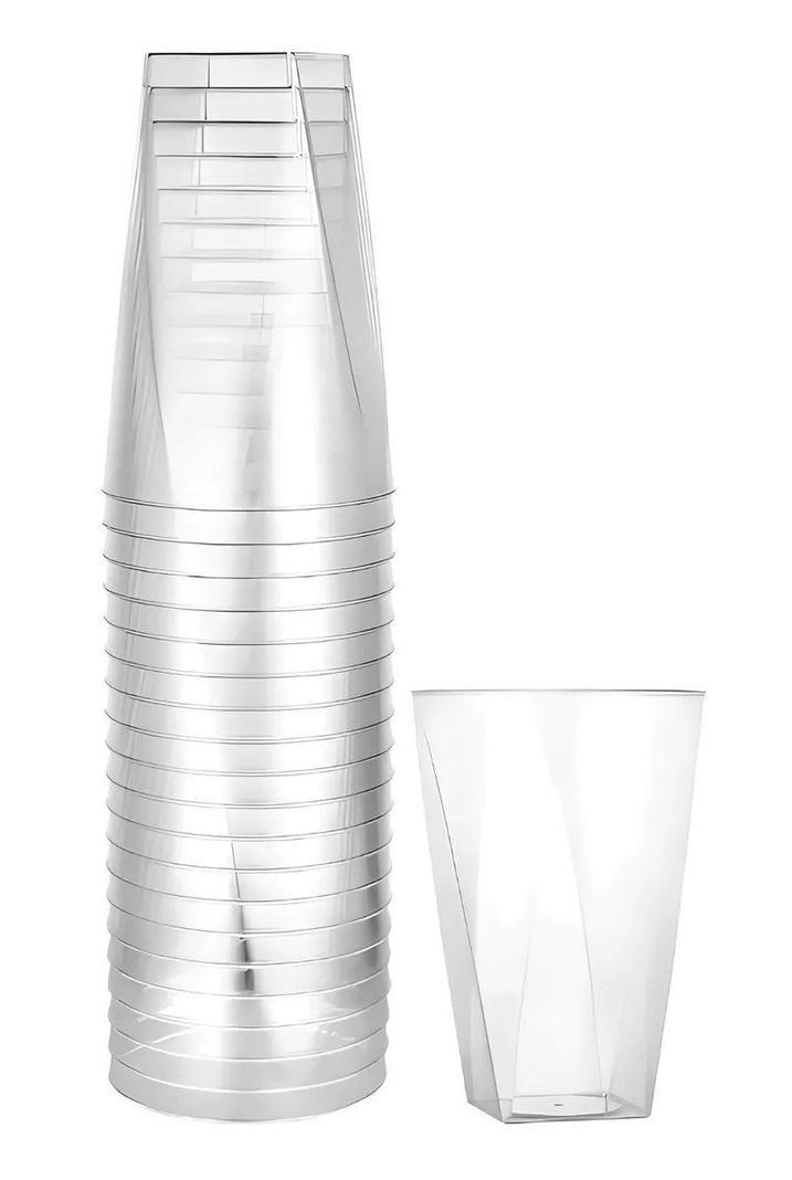 Pack X40 Vasos Plasticos Pocillos Para Postres Vasos 200ml-4