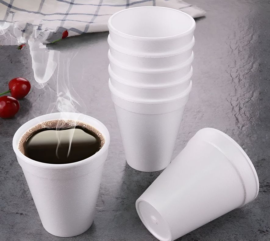 X1000 Vasos Plumavit Termico Vasos Desechable Vaso 6oz/177ml-1