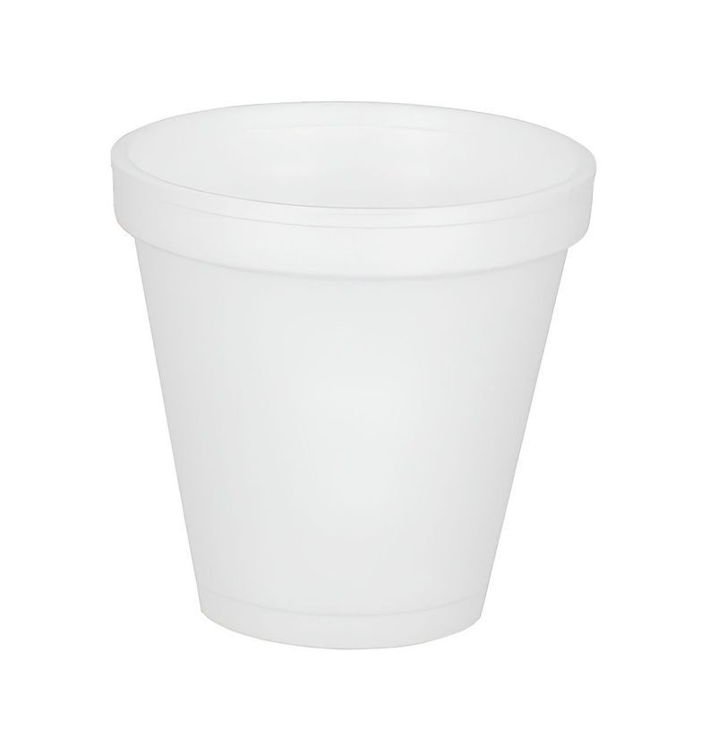 X1000 Vasos Plumavit Termico Vasos Desechable Vaso 6oz/177ml-6