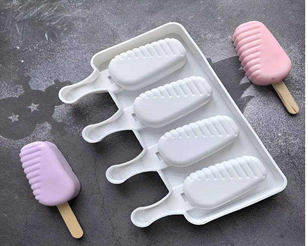 Moldes De Silicona Para Helados Molde Helado Paletas 420-5