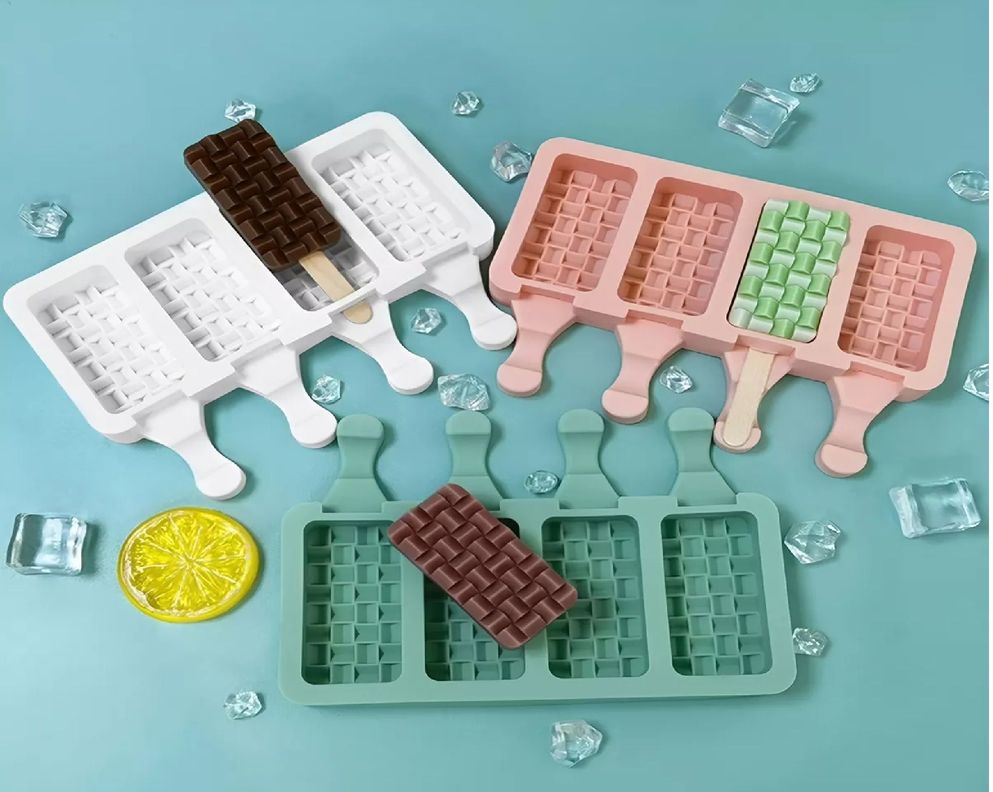 Moldes De Silicona Reposteria Molde Helados Molde Trenzado-1