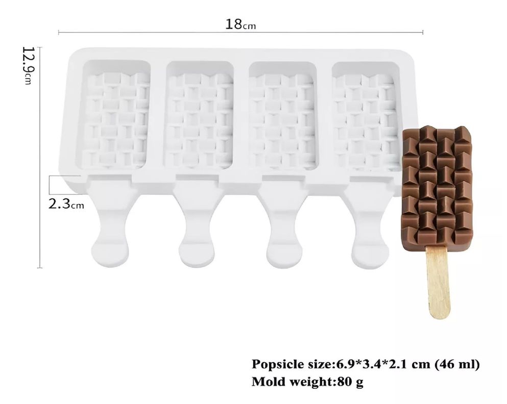 Moldes De Silicona Reposteria Molde Helados Molde Trenzado-2