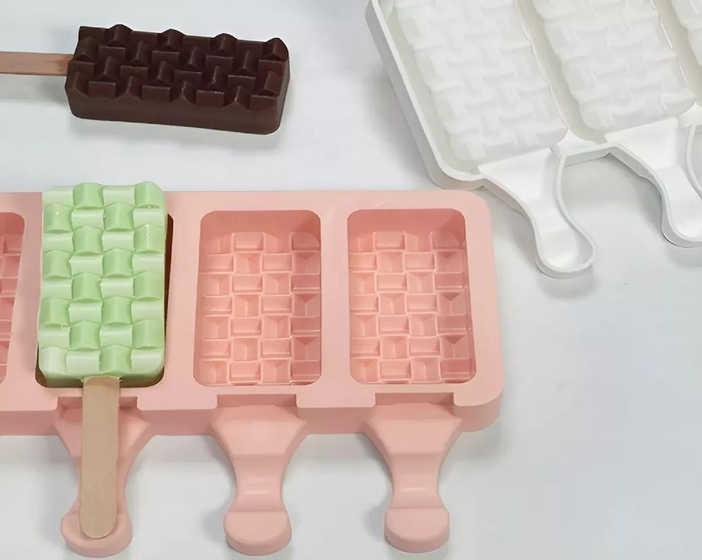 Moldes De Silicona Reposteria Molde Helados Molde Trenzado-7