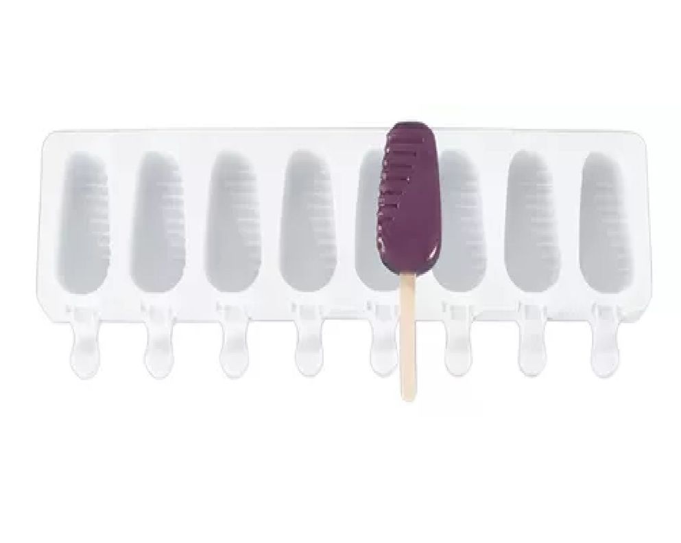 X2 Moldes De Silicona Para Helados Molde Helado Mini 8cav-6