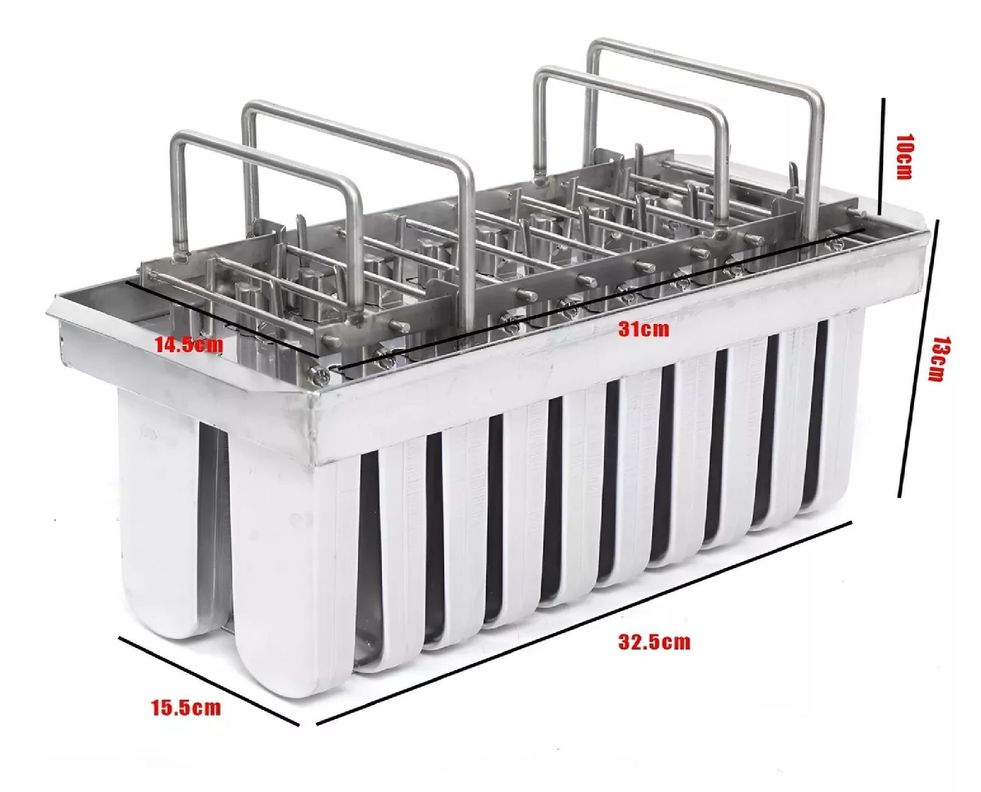 Molde Helados Moldes Reposteria Moldes De Aluminio 20cav-1