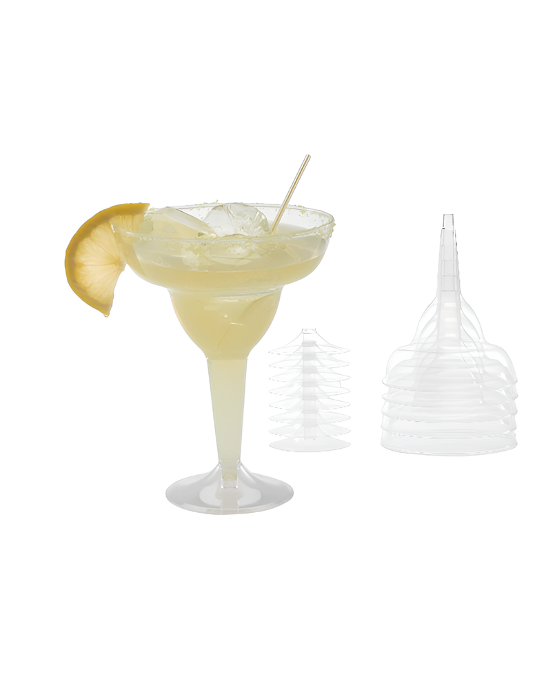 Set 10 Copas Margarita Copas Acrilico Copas Coctel 8oz/240ml-0