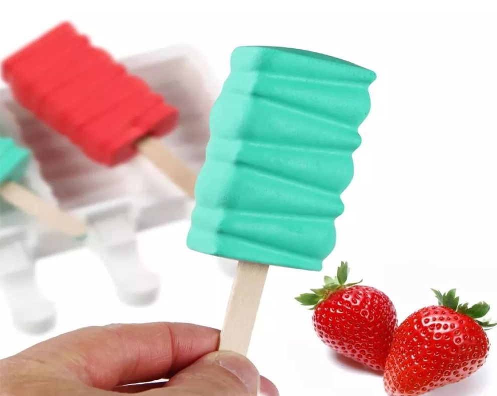 Moldes De Silicona Para Helados Molde Paletas Helado 8c 446-3