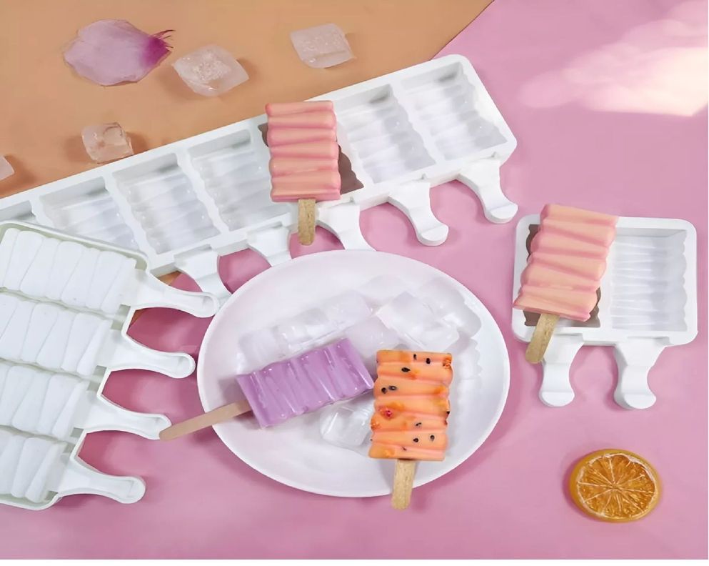 Moldes De Silicona Para Helados Molde Paletas Helado 8c 446-4