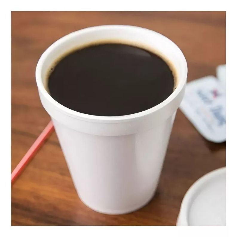 25 Vasos Desechables Plumavit Termico Vaso Cafe8oz-5