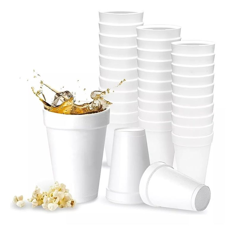 25 Vasos Desechables Plumavit Termico Vaso Cafe8oz-4