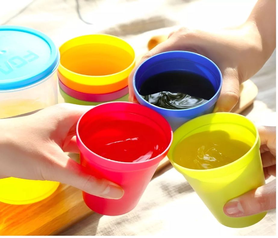 24 Vasos Plasticos Reutilizables Vasos Plasticos Vasos 450ml-7