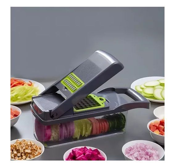 Cortadora De Verduras Picadora De Verduras Manual Pica 14pcs-4