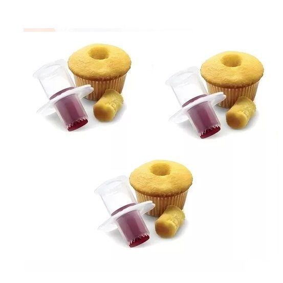 Set 10 Saca Bocado Para Cupcakes Descorazonador Ahuecador -5