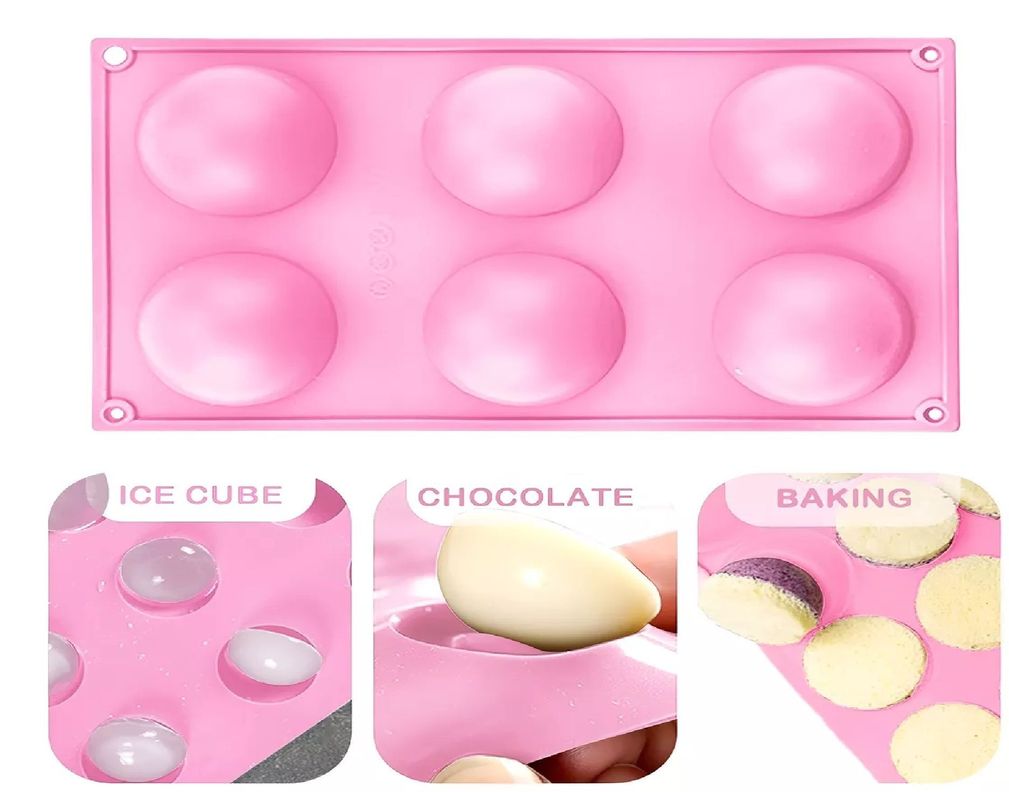 Molde Para Chocolate Molde Silicona Reposteria Moldes Esfera-4