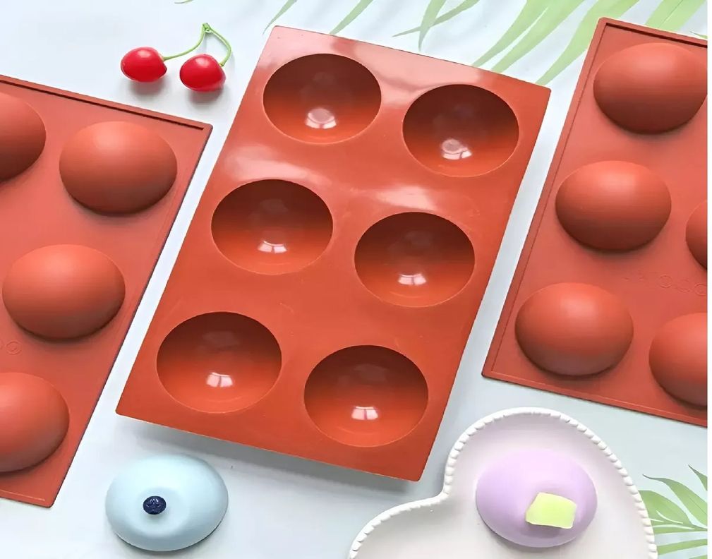 Molde Para Chocolate Molde Silicona Reposteria Moldes Esfera-5